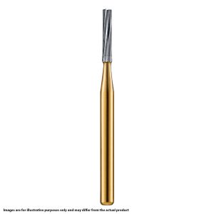Kerr Jet Tungsten Carbide Trimming & Finishing Bur 7572 010 Straight Finishing FG 19mm (100)