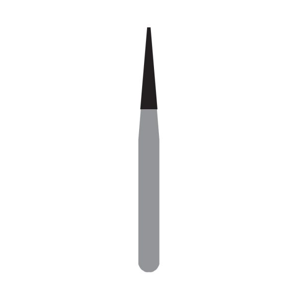 Kerr Jet Tungsten Carbide Trimming & Finishing Bur 7612 014 Taper Finishing FG 19mm (5)