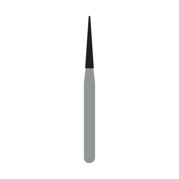 Kerr Jet Tungsten Carbide Trimming & Finishing Bur 7613 014 Taper Finishing FG 19mm (5)