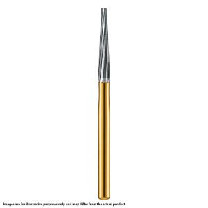 Kerr Jet Tungsten Carbide Trimming & Finishing Bur 7702 010 Taper Finishing FG 19mm (100)