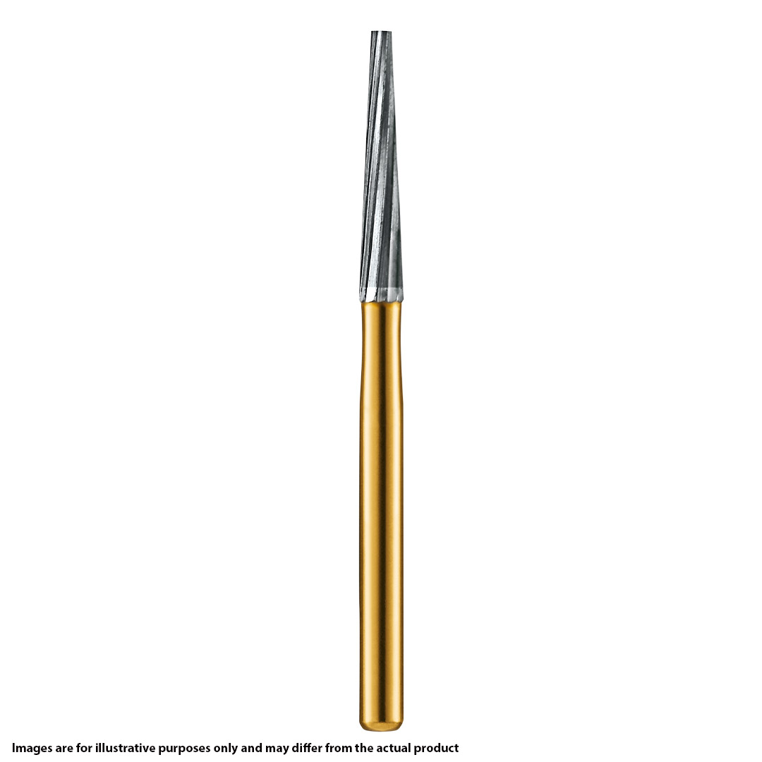 Kerr Jet Tungsten Carbide Trimming & Finishing Bur 7702 010 Taper Finishing FG 19mm (100) Kerr Jet Tungsten Carbide Trimming & Finishing Bur 7702 010 Taper Finishing FG 19mm (100)