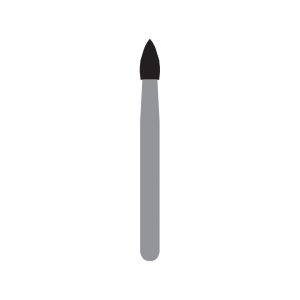 Kerr Jet Tungsten Carbide Trimming & Finishing Bur 7802 010 Bullet FG 19mm (5)