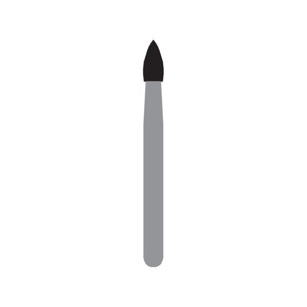 Kerr Jet Tungsten Carbide Trimming & Finishing Bur 7802 010 Bullet FG 19mm (5)
