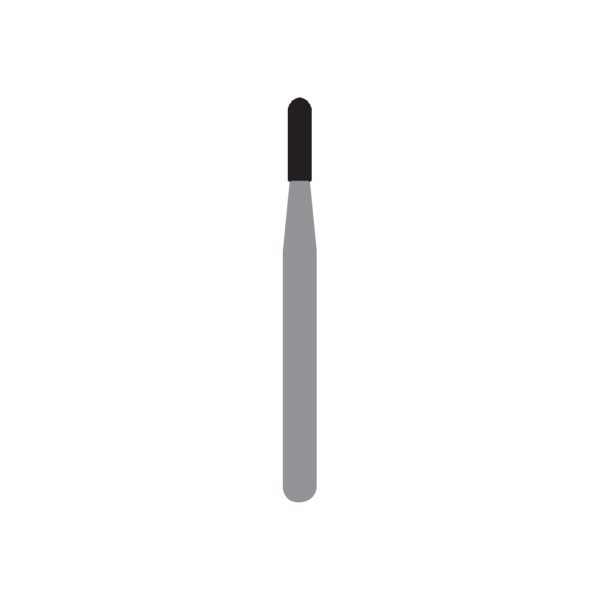 Kerr Jet Tungsten Carbide Fine Finishing Bur 9572 010 Straight Finishing FG 19mm (5)