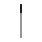 Kerr Jet Tungsten Carbide Fine Finishing Bur 9642 010 Taper Finishing FG 19mm (5)