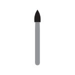 Kerr Jet Tungsten Carbide Fine Finishing Bur 9803 012 Bullet FG 19mm (5)