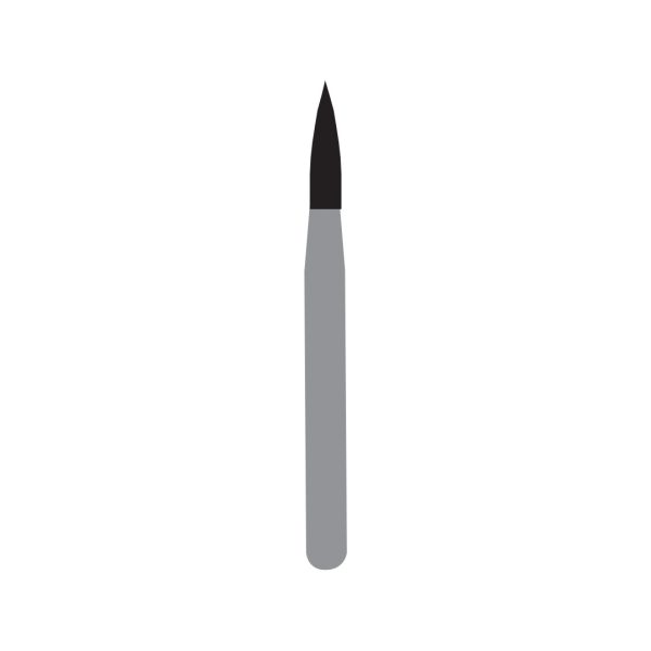 Kerr Jet Tungsten Carbide Fine Finishing Bur 9904 014 Needle FG 19mm (5)