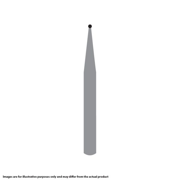 Kerr Jet Tungsten Carbide Operative Bur 1/4 005 Round FG SS Short Shank 16.5mm (5)