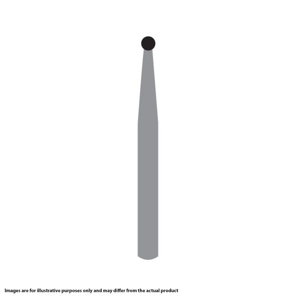 Kerr Jet Tungsten Carbide Operative Bur 3 012 Round FG SS Short Shank 16.5mm (100)