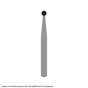 Kerr Jet Tungsten Carbide Operative Bur 4 014 Round FG SS Short Shank 16.5mm (5)