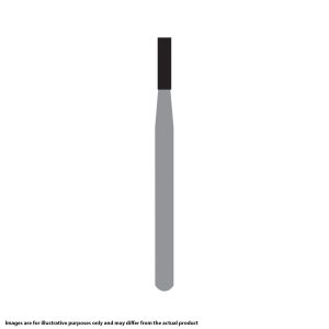 Kerr Jet Tungsten Carbide Operative Bur 557 010 Straight Flat End X-Cut Fissure FG SS Short Shank 16.5mm (100)