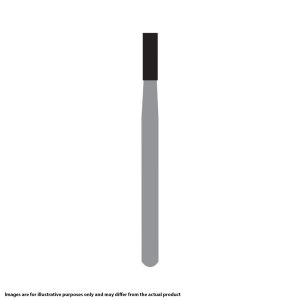 Kerr Jet Tungsten Carbide Operative Bur 558 012 Straight Flat End X-Cut Fissure FG SS Short Shank 16.5mm (100)