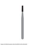 Kerr Jet Tungsten Carbide Operative Bur 56 009 Straight Flat End Fissure FG SS Short Shank 16.5mm (100)
