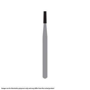 Kerr Jet Tungsten Carbide Operative Bur 56 009 Straight Flat End Fissure FG SS Short Shank 16.5mm (100)