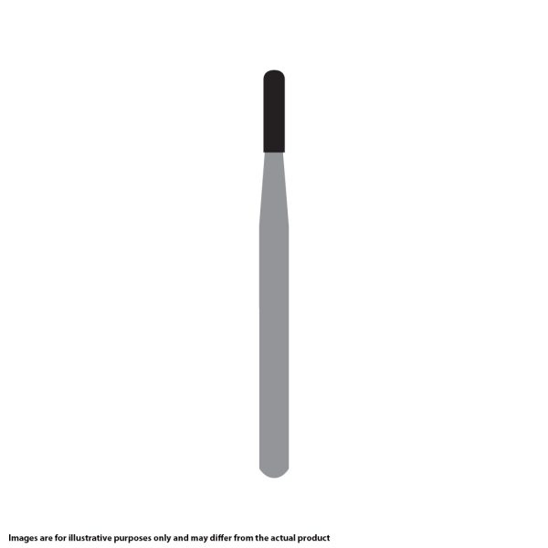 Kerr Jet Tungsten Carbide Operative Bur 1557 010 Straight Round End X-Cut Fissure FG OS Oral Surgery 25mm (5)