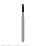 Kerr Jet Tungsten Carbide Operative Bur 170 010 Taper Flat End Fissure FG OS Oral Surgery 25mm (5)