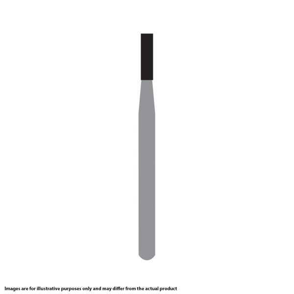 Kerr Jet Tungsten Carbide Operative Bur 557 010 Straight Flat End X-Cut Fissure FG OS Oral Surgery 25mm (5)