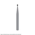 Kerr Jet Tungsten Carbide Operative Bur 1 008 Round HP 44.5mm (100)