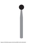 Kerr Jet Tungsten Carbide Operative Bur 10 027 Round HP 44.5mm (5)