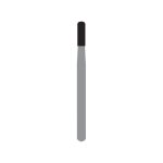 Kerr Jet Tungsten Carbide Operative Bur 1558 012 Straight Round End X-Cut Fissure HP 44.5mm (5)