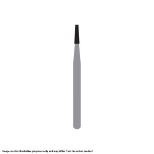 Kerr Jet Tungsten Carbide Operative Bur 699 009 Taper Flat End X-Cut Fissure HP 44.5mm (100)