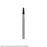 Kerr Jet Tungsten Carbide Operative Bur 701 012 Taper Flat End X-Cut Fissure HP 44.5mm (100)