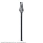 Kerr Jet Tungsten Carbide Operative Bur 703L 021 Taper Flat End X-Cut Fissure HP 44.5mm (100)
