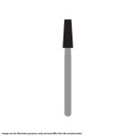 Kerr Jet Tungsten Carbide Operative Bur 703L 021 Taper Flat End X-Cut Fissure HP 44.5mm (100)