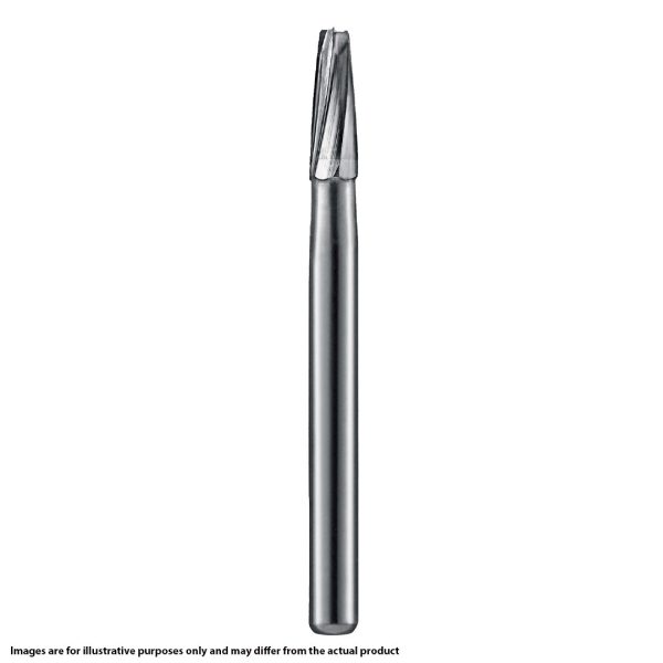 Kerr Jet Tungsten Carbide Operative Bur 1171 012 Taper Round End Fissure RA 22mm (100) Kerr Jet Tungsten Carbide Operative Bur 1171 012 Taper Round End Fissure RA 22mm (100)