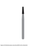 Kerr Jet Tungsten Carbide Operative Bur 1172 016 Taper Round End Fissure RA 22mm (100)