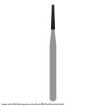 Kerr Jet Tungsten Carbide Operative Bur 169L 009 Taper Flat End Fissure RA 22mm (5)
