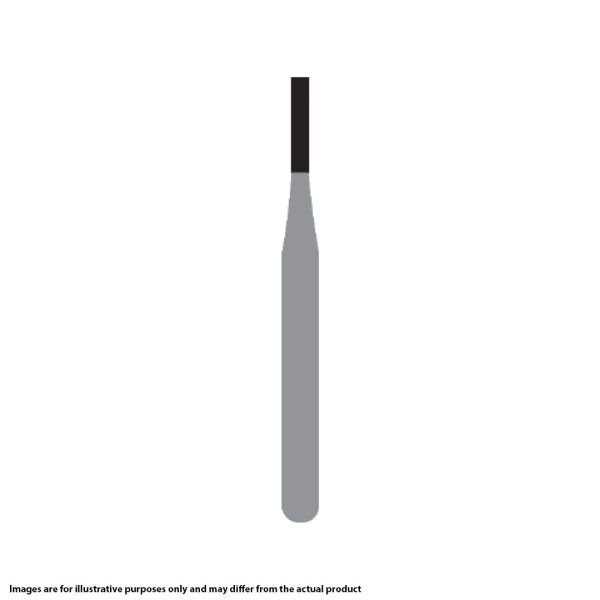 Kerr Jet Tungsten Carbide Operative Bur 556 009 Straight Flat End X-Cut Fissure RA 22mm (5)