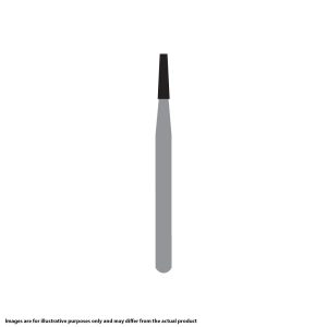 Kerr Jet Tungsten Carbide Operative Bur 700 010 Taper Flat End X-Cut Fissure RA 22mm (100)