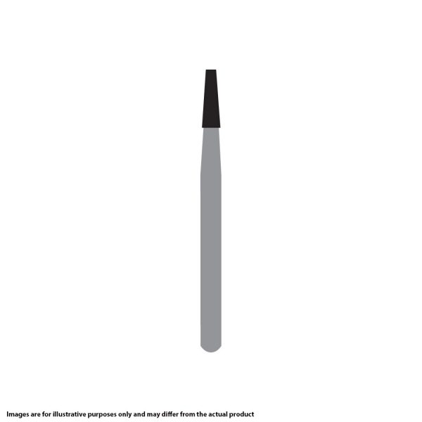 Kerr Jet Tungsten Carbide Operative Bur 701 012 Taper Flat End X-Cut Fissure RA 22mm (5)