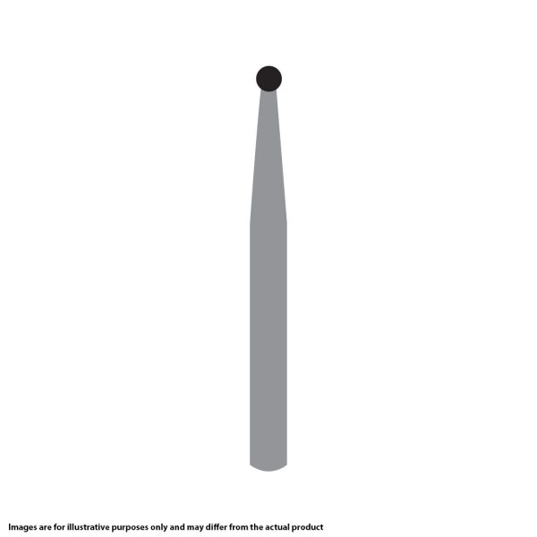Kerr Jet Tungsten Carbide Operative Bur 3 012 Round RA SS Short Shank 16.5mm (5)