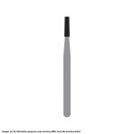 Kerr Jet Tungsten Carbide Operative Bur 57 010 Straight Flat End Fissure RA SS Short Shank 16.5mm (5)
