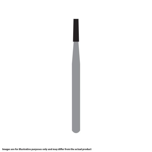 Kerr Jet Tungsten Carbide Operative Bur 57 010 Straight Flat End Fissure RA SS Short Shank 16.5mm (5)
