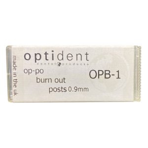 Kerr Op-Po Laboratory Burn Out Posts No. 1 0.9mm Dia. White (10)