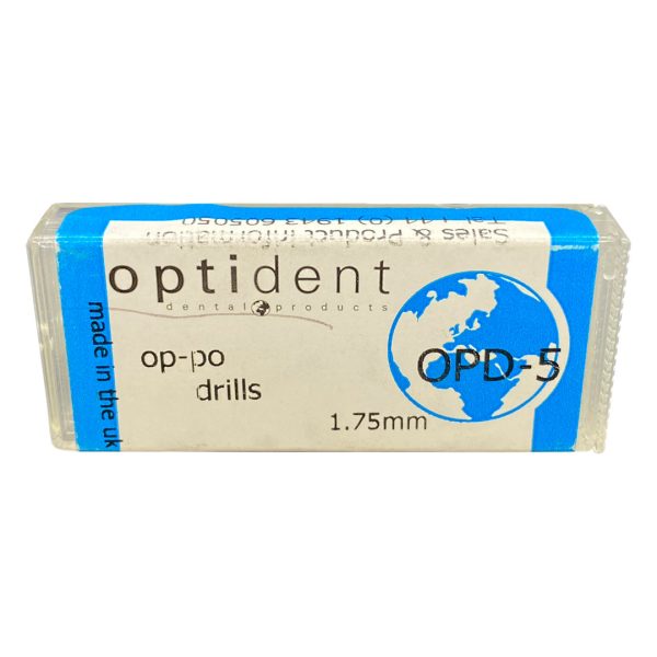 Kerr Op-Po Superior Twist Drills No. 5 1.75mm Dia. Blue (3)