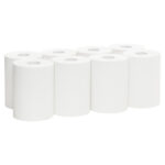 Kimberly-Clark Scott Roll Towel Long Continuous White 140m Roll (8)