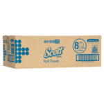 Kimberly-Clark Scott Roll Towel Long Continuous White 140m Roll (8)