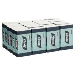 Kimberly-Clark Kleenex Compact Hand Towels White 29.5cm x 19cm 90's (24)