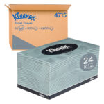 Kimberly-Clark Kleenex Facial Tissues White 2 Ply 200's (24)