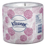 Kimberly-Clark Kleenex Toilet Rolls White 2 Ply 400 Sheets Individually Wrapped (48)