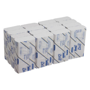 Kimberly-Clark Scott Slimfold Hand Towels White 29.5cm x 19cm 147's (12)