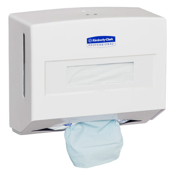 Kimberly-Clark Wypall L30 Embossed Wipers Blue 3 Ply 42cm x 24cm 75's (10)