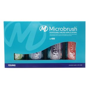 Microbrush Applicators in Tubes Regular Assorted Colours (400)
