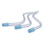 Medicom SafeBasics Saliva Ejector Clear Tube with Blue Tip (100)