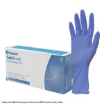Medicom SafeTouch Advanced Pro Violet Nitrile Powder Free Gloves Extra Extra Large 100's (10)