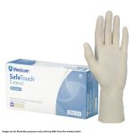 Medicom SafeTouch Extend Natural Latex Powder Free Gloves Small 100's (10)